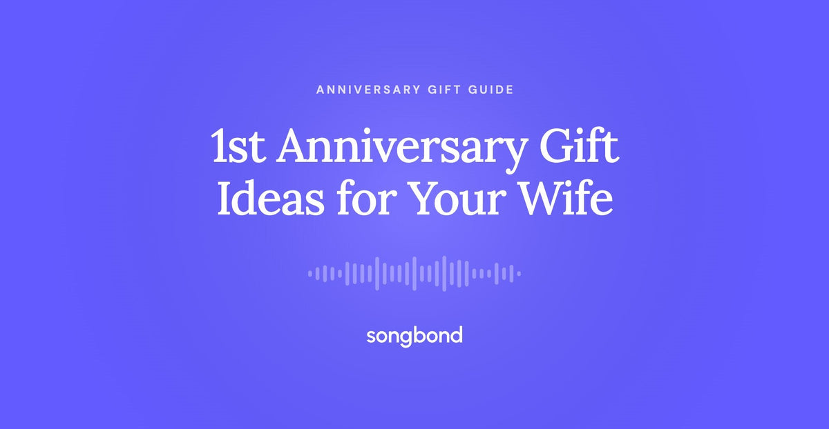 1st Anniversary Gift Ideas for Your Wife