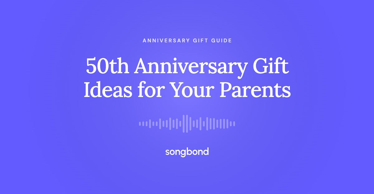 50th Anniversary Gift Ideas for Your Parents