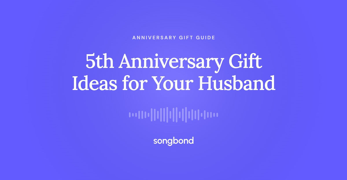 5th Anniversary Gift Ideas for Your Husband