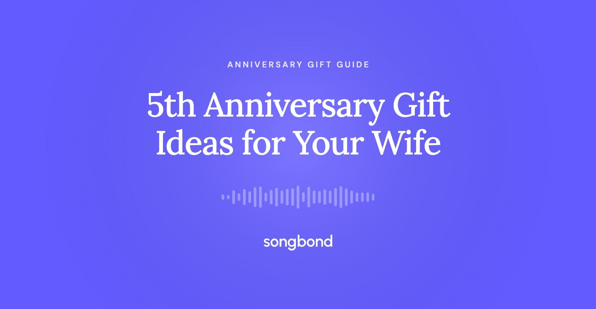 5th Anniversary Gift Ideas for Your Wife