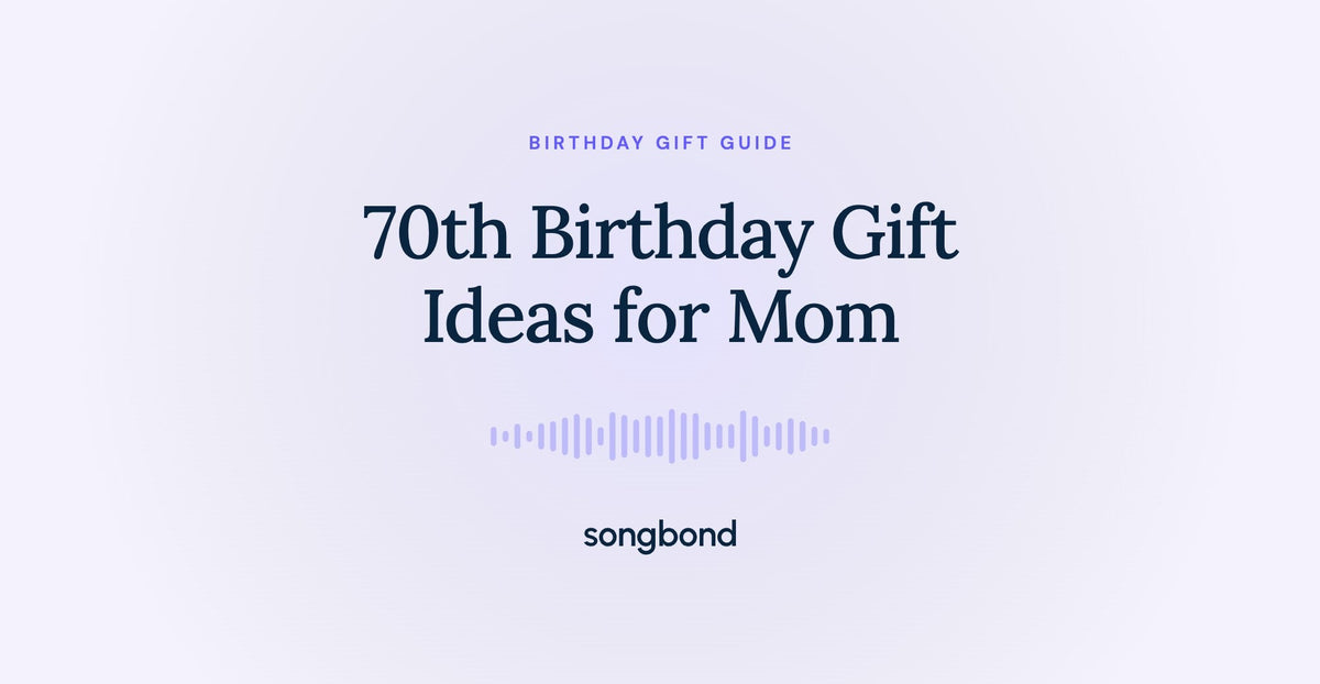 70th Birthday Gift Ideas for Mom