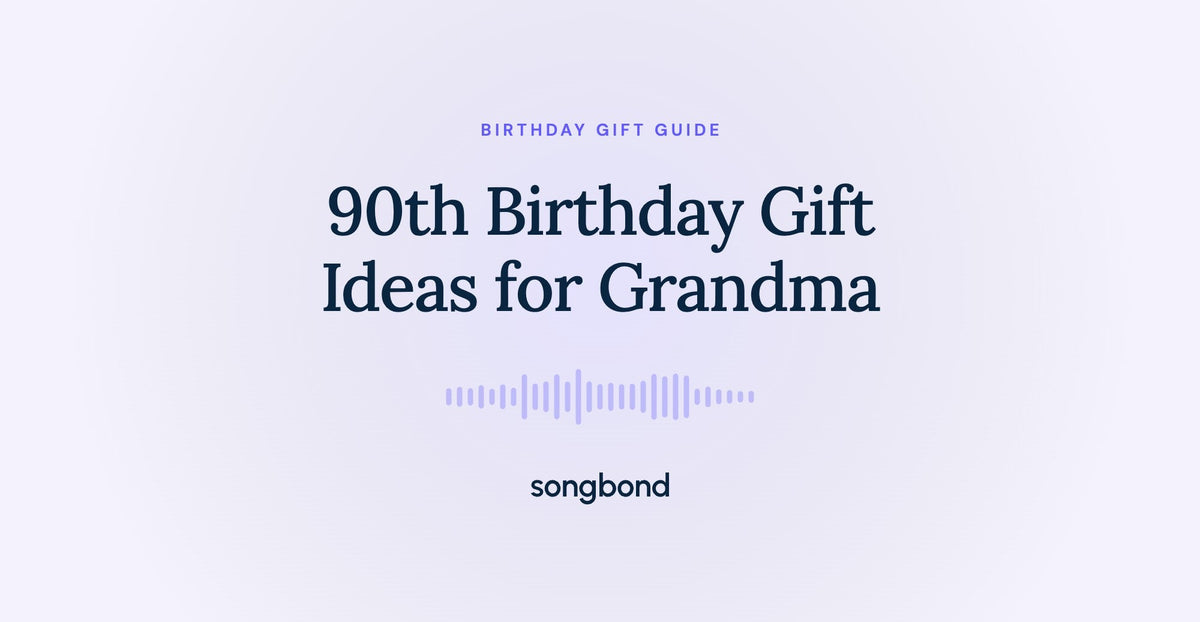 90th Birthday Gift Ideas for Grandma