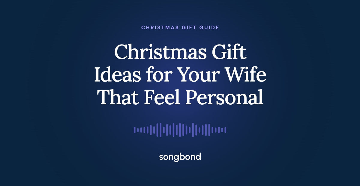 Christmas Gift Ideas for Your Wife That Feel Personal