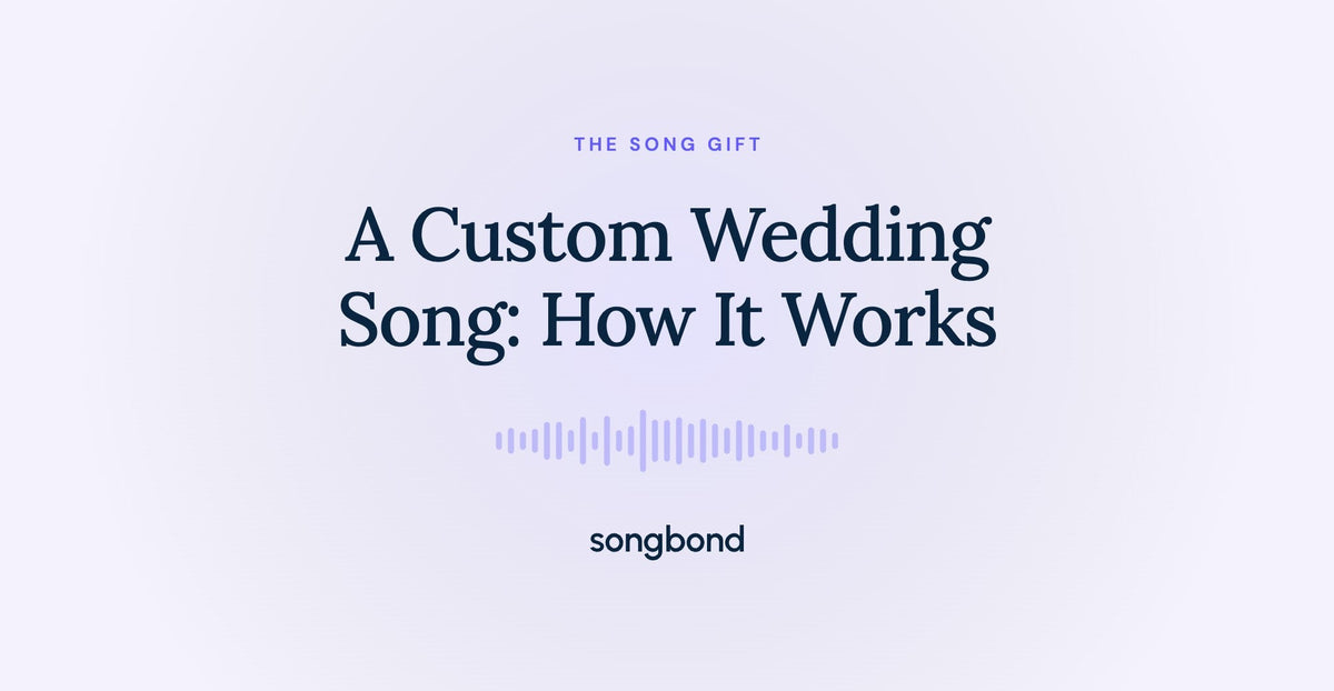 A Custom Wedding Song: How It Works