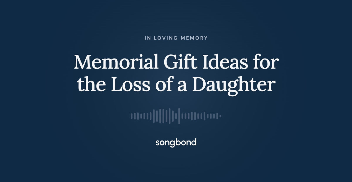 Memorial Gift Ideas for the Loss of a Daughter
