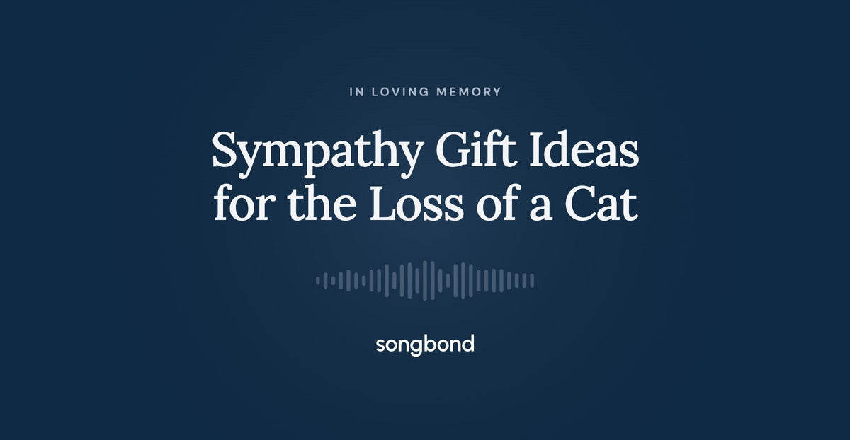 Sympathy Gift Ideas for the Loss of a Cat