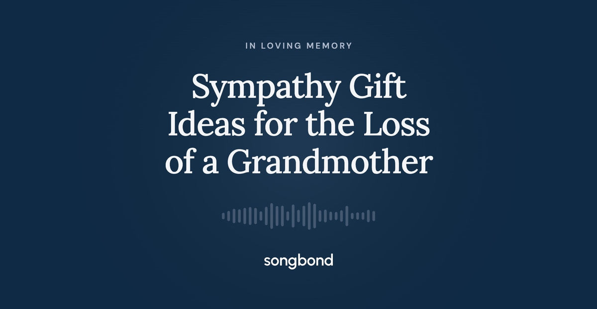 Sympathy Gift Ideas for the Loss of a Grandmother