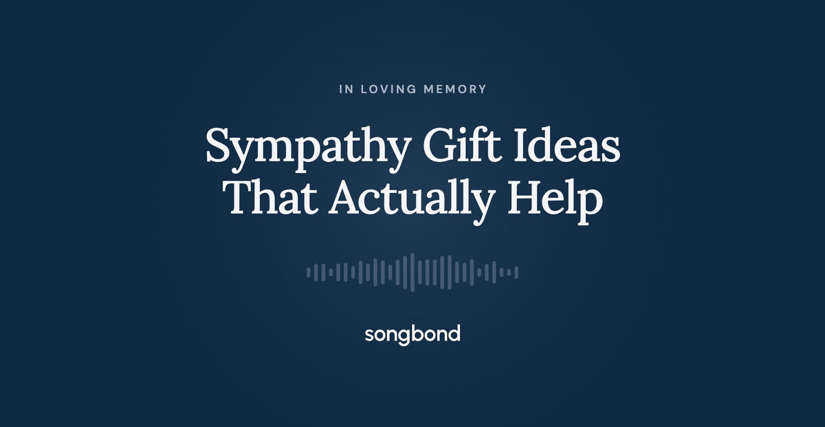 Sympathy Gift Ideas That Actually Help