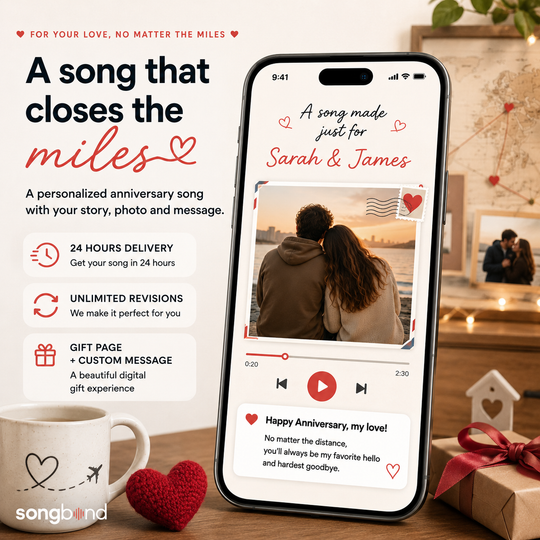 10 Year Anniversary Gift for Her — Your Decade as a Song
