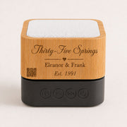 35th anniversary custom song soundbox speaker — engraved Eleanor & Frank keepsake — Songbond