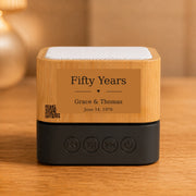 50th Anniversary Gift for Him custom song soundbox keepsake