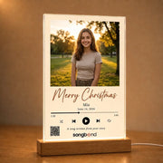 Christmas gift for teen girls — custom song plaque — Songbond