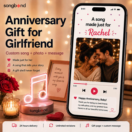 Anniversary Gift for Girlfriend — A Song Written About Her