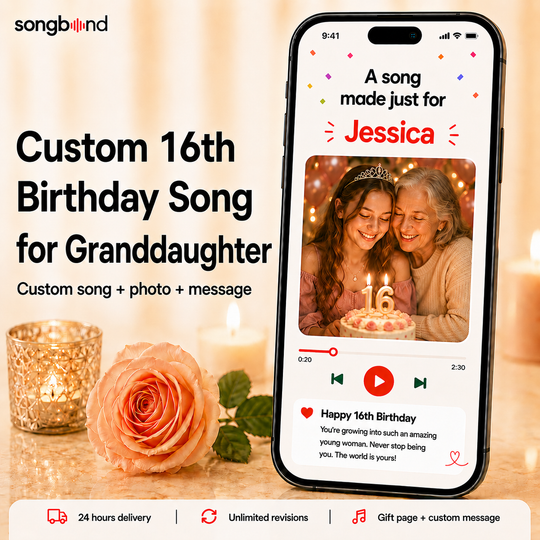 Custom 16th Birthday Song for Granddaughter