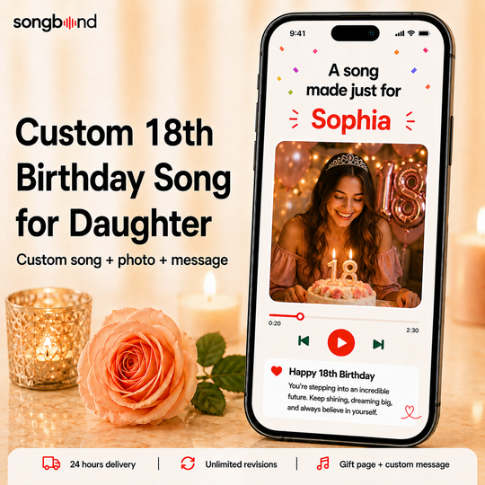 Custom 18th Birthday Song for Daughter