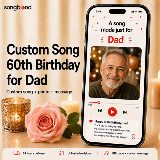 Custom 60th Birthday Song for Dad