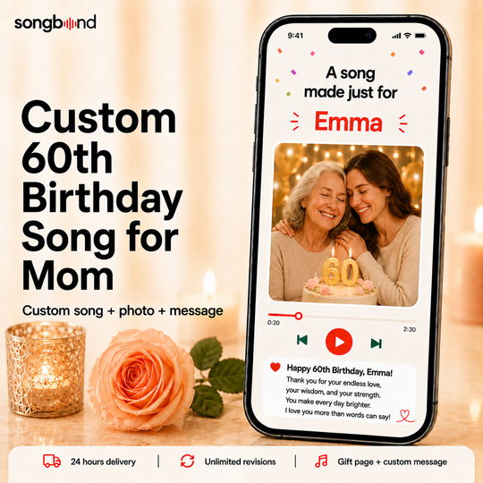 Custom 60th Birthday Song for Mom