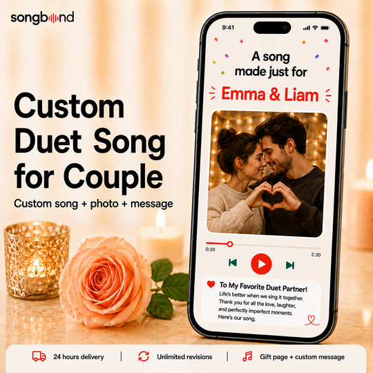Custom Duet Song for Couple