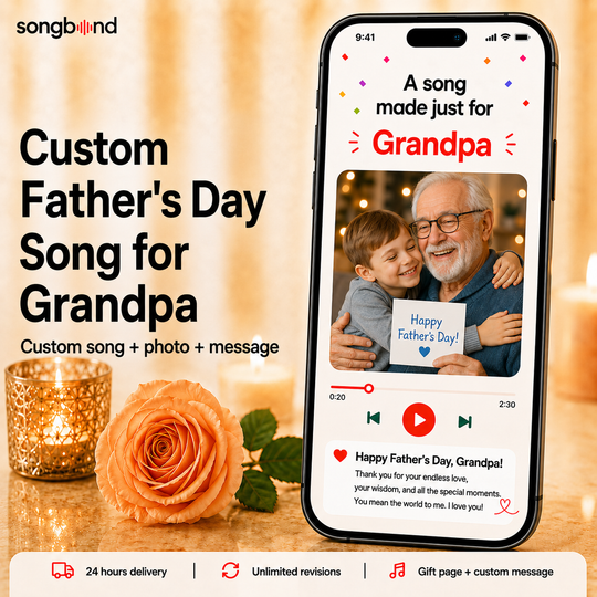 Custom Father's Day Song for Grandpa
