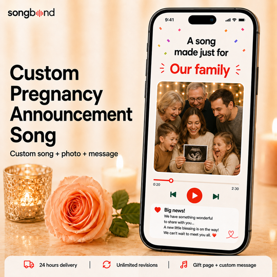 Custom Pregnancy Announcement Song