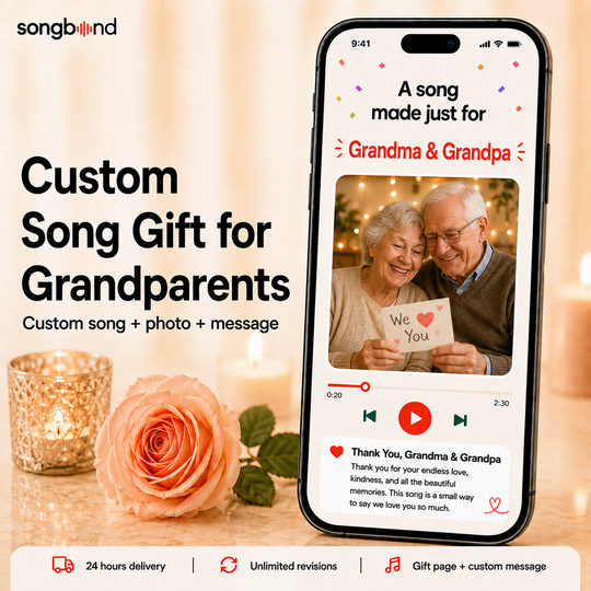 Custom Song Gift for Grandparents