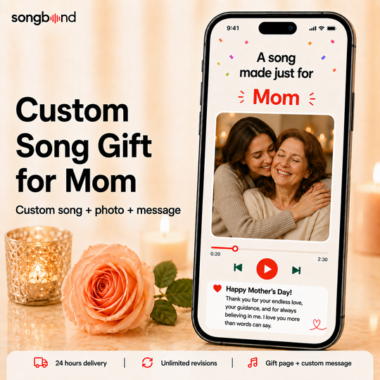 Custom Song Gift for Mom