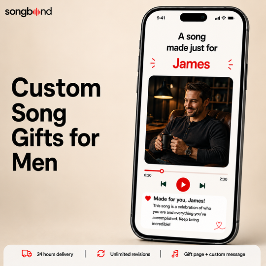 Custom Song Gifts for Men Who Have Everything