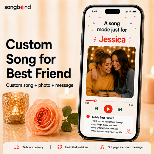 Custom Song for Best Friend - A Unique and Precious Gift