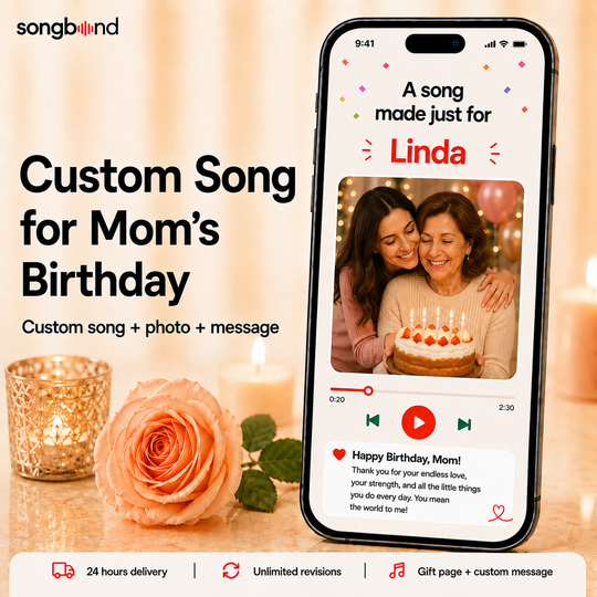 Custom Song for Mom’s Birthday Gift