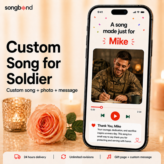 Custom Song for Soldier - A Unique and Personalized Gift