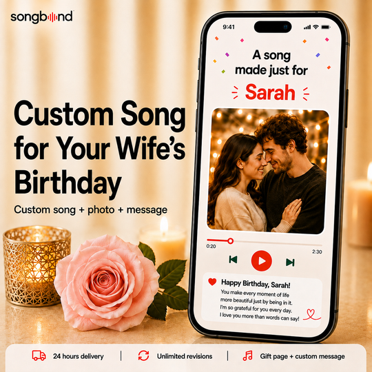 Custom Song for Your Wife's Birthday