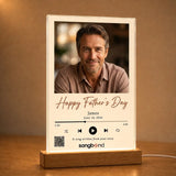 Father's Day gift for Dad — custom song plaque — Songbond