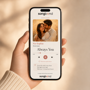 Paper Anniversary Gift custom digital song preview