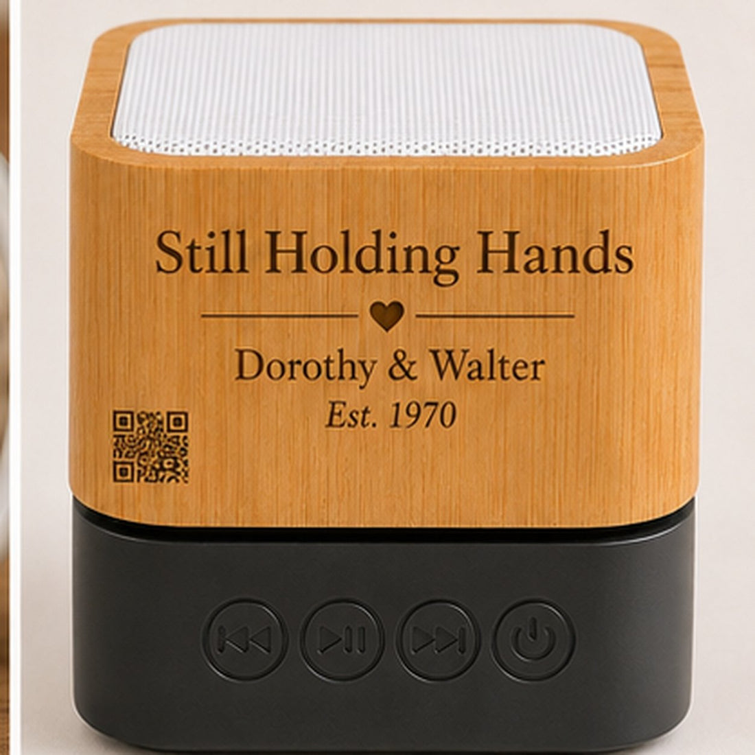 Still Holding Hands custom song soundbox - Dorothy and Walter grandparents anniversary gift