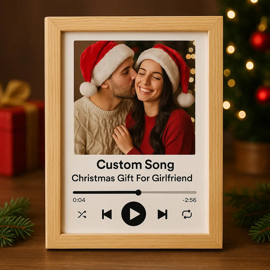 Custom Song Christmas Gift for Girlfriend
