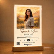 Thank You gift — custom song plaque — Songbond