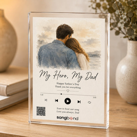 Custom Song Acrylic Plaque