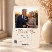 wedding gift for parents — custom song card — Songbond