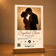 15 year anniversary gift — custom song LED acrylic plaque — Songbond
