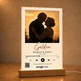 50th anniversary gift — custom song plaque — Songbond