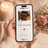 8th anniversary gift — custom song digital — Songbond
