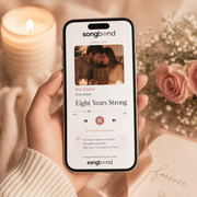8th anniversary gift — custom song digital — Songbond