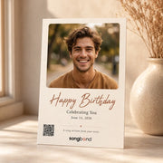 birthday gift for son — custom song card — Songbond