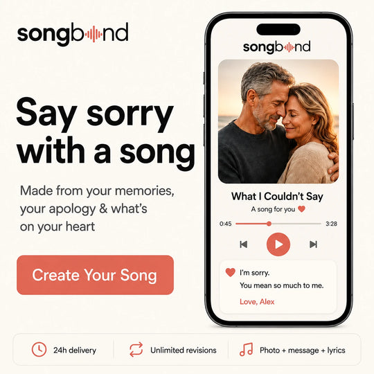 Custom Apology Song — Say Sorry With a Song