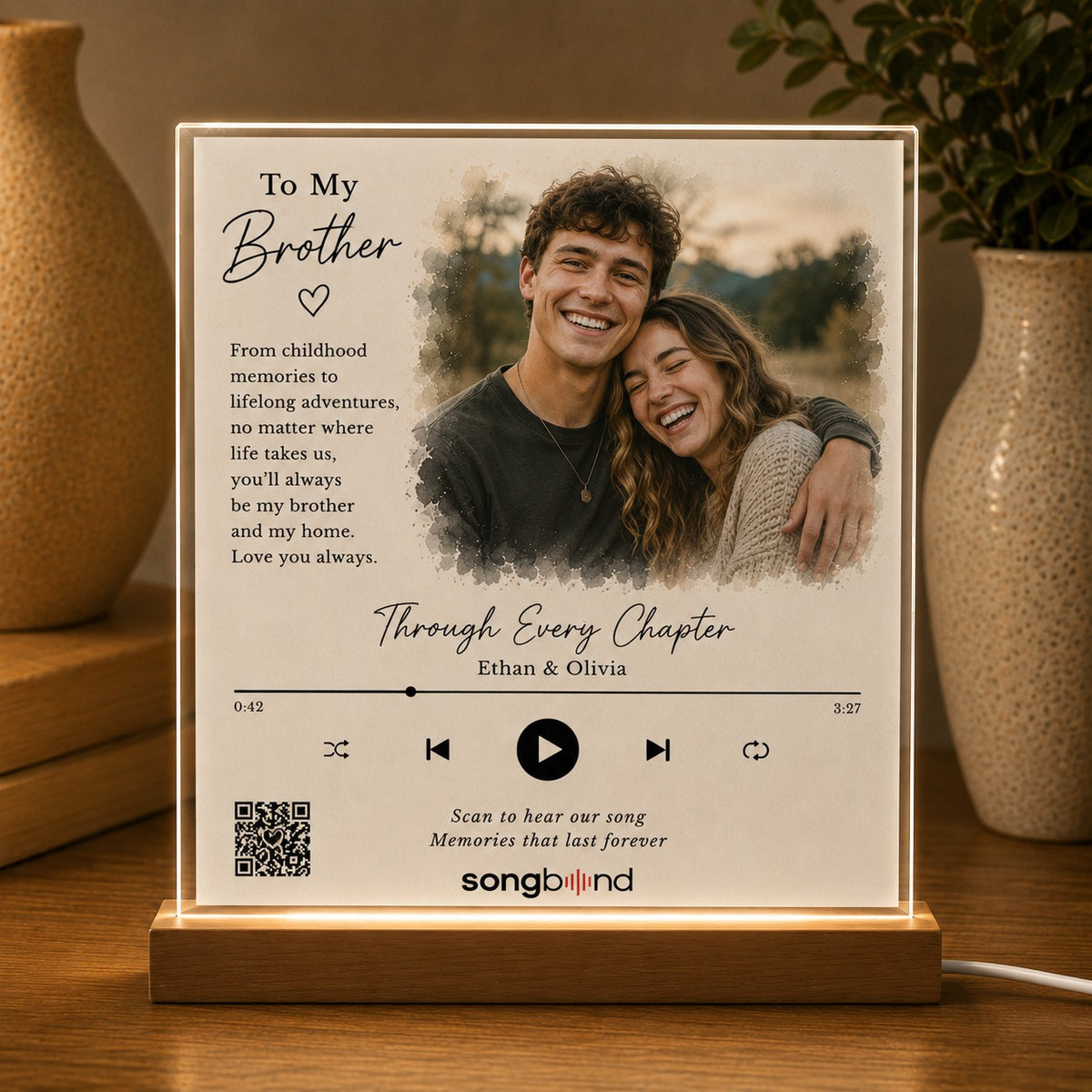 Custom Song Plaque